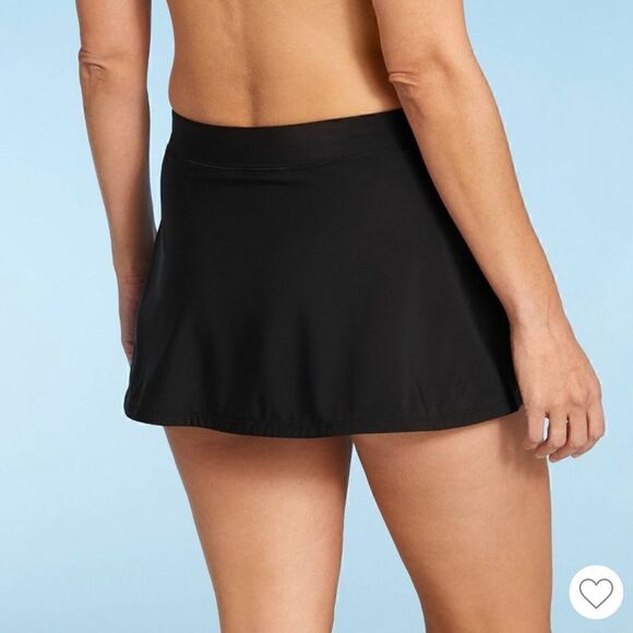 Aqua Green Women’s plus size split swim SKIRT black
Size 16W/18W - Picture 3 of 5